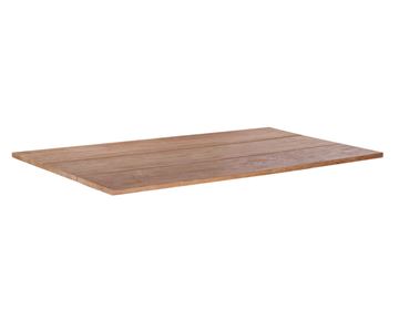 Mako Plankebord 100x240 cm - m/bordben i teak - Kryds